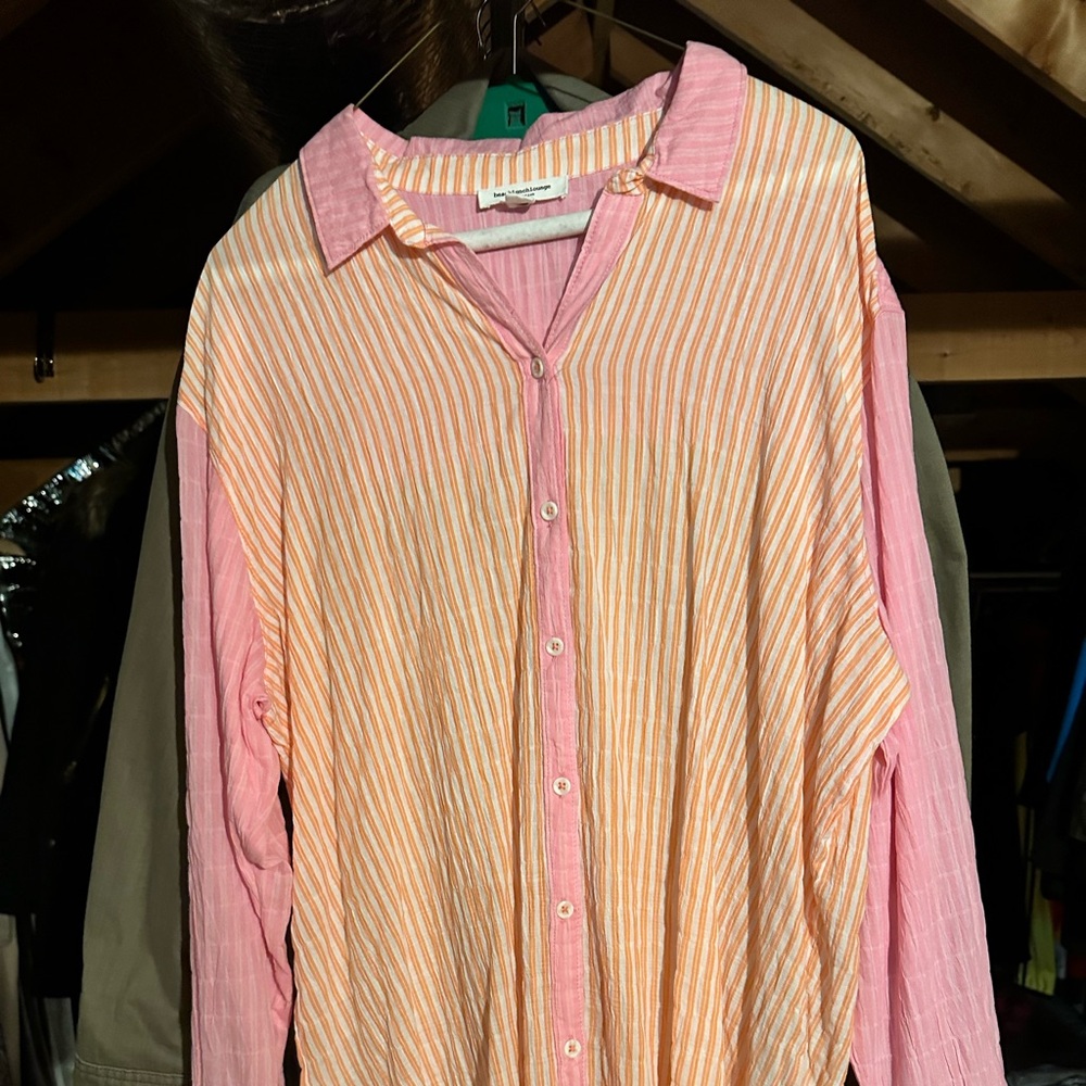 Super fun and colorful cotton blouse for summer